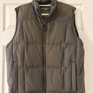 Men's Eddie Bauer Green Down Vest